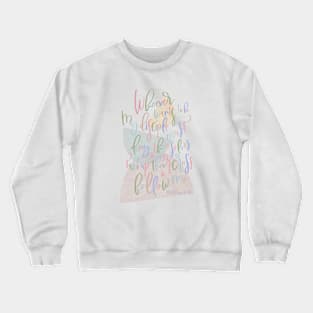 Matthew 16:24 - Follow Me Crewneck Sweatshirt